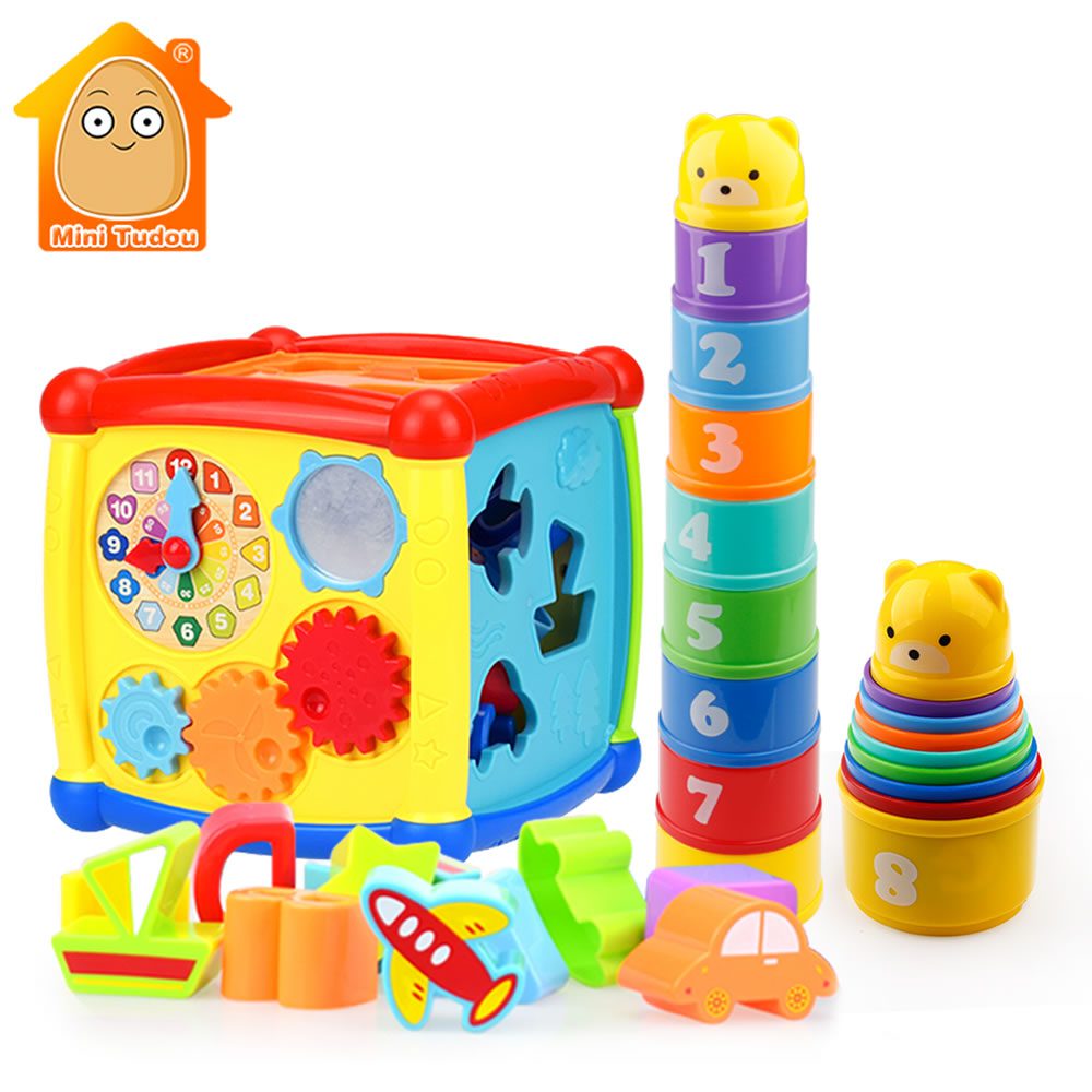 Educational-Multifunctional-Musical-Instruments-Toys-Toddler-Baby-Piano-Activity-Cube-Geometric-Blocks-Sorting-Cups-Kids-Toys